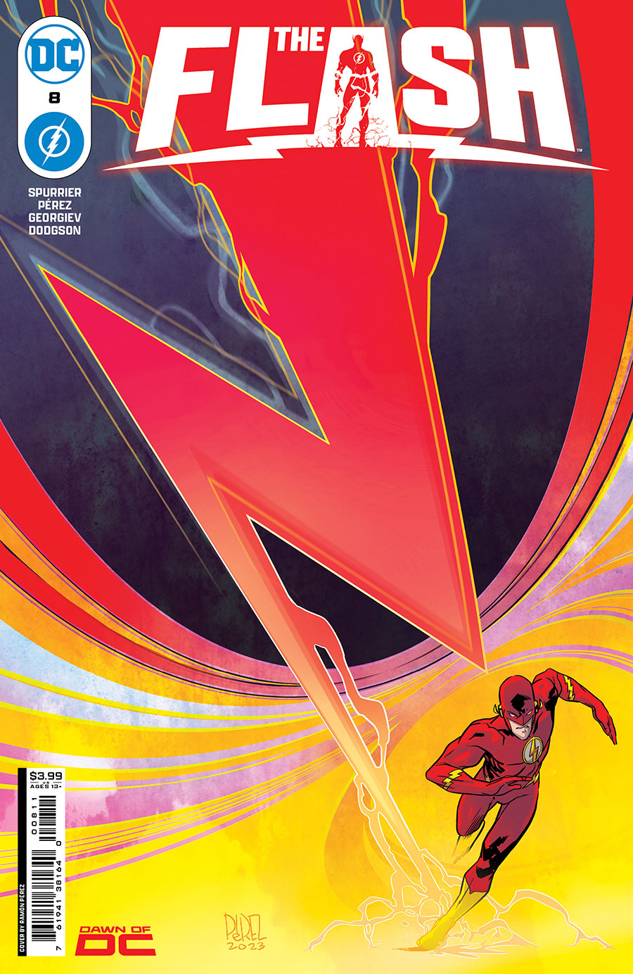 Flash Vol 6 #8 Cover A Regular Ramon Perez Cover