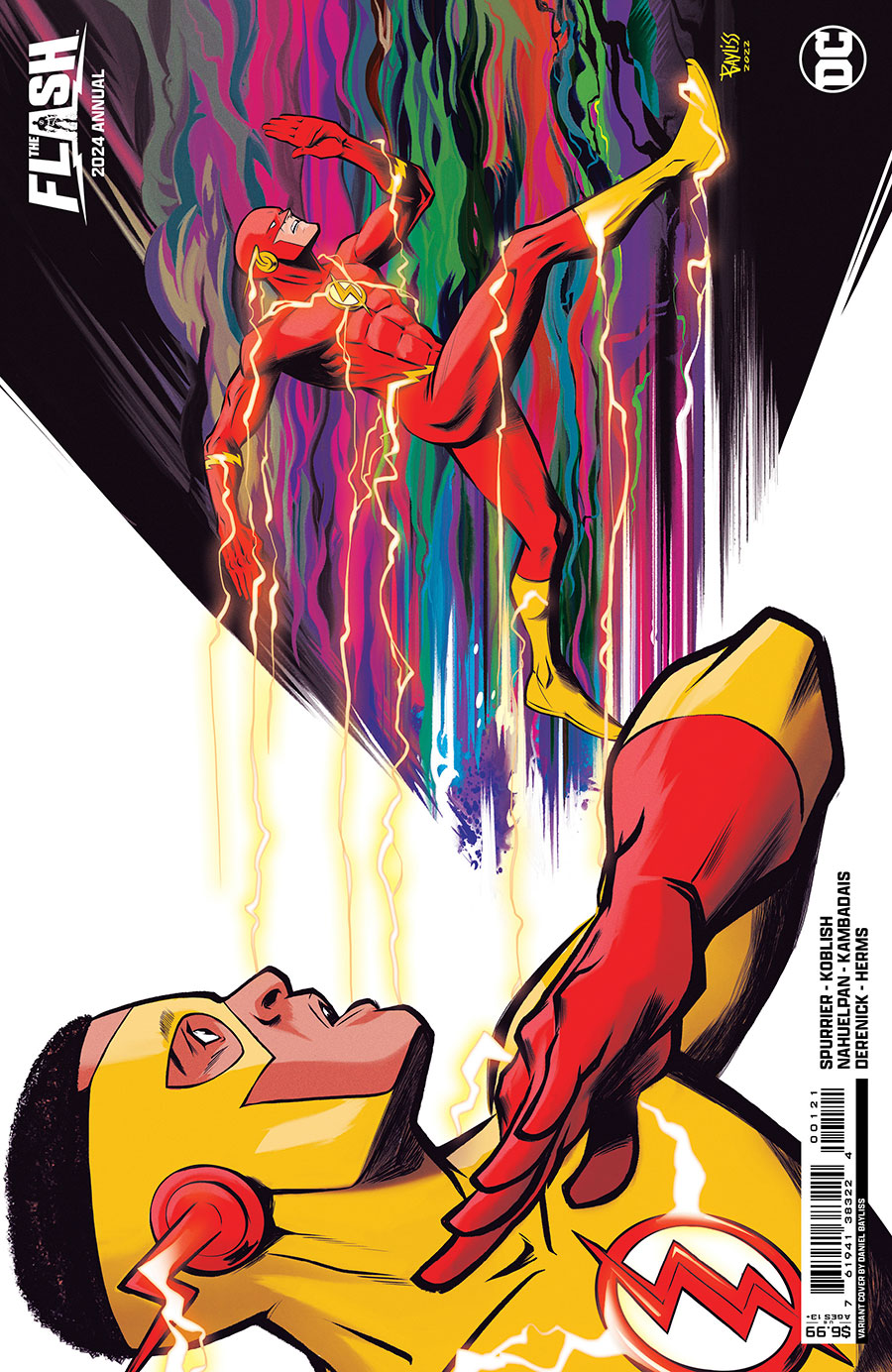 Flash Vol 6 2024 Annual #1 (One Shot) Cover B Variant Daniel Bayliss Card Stock Cover