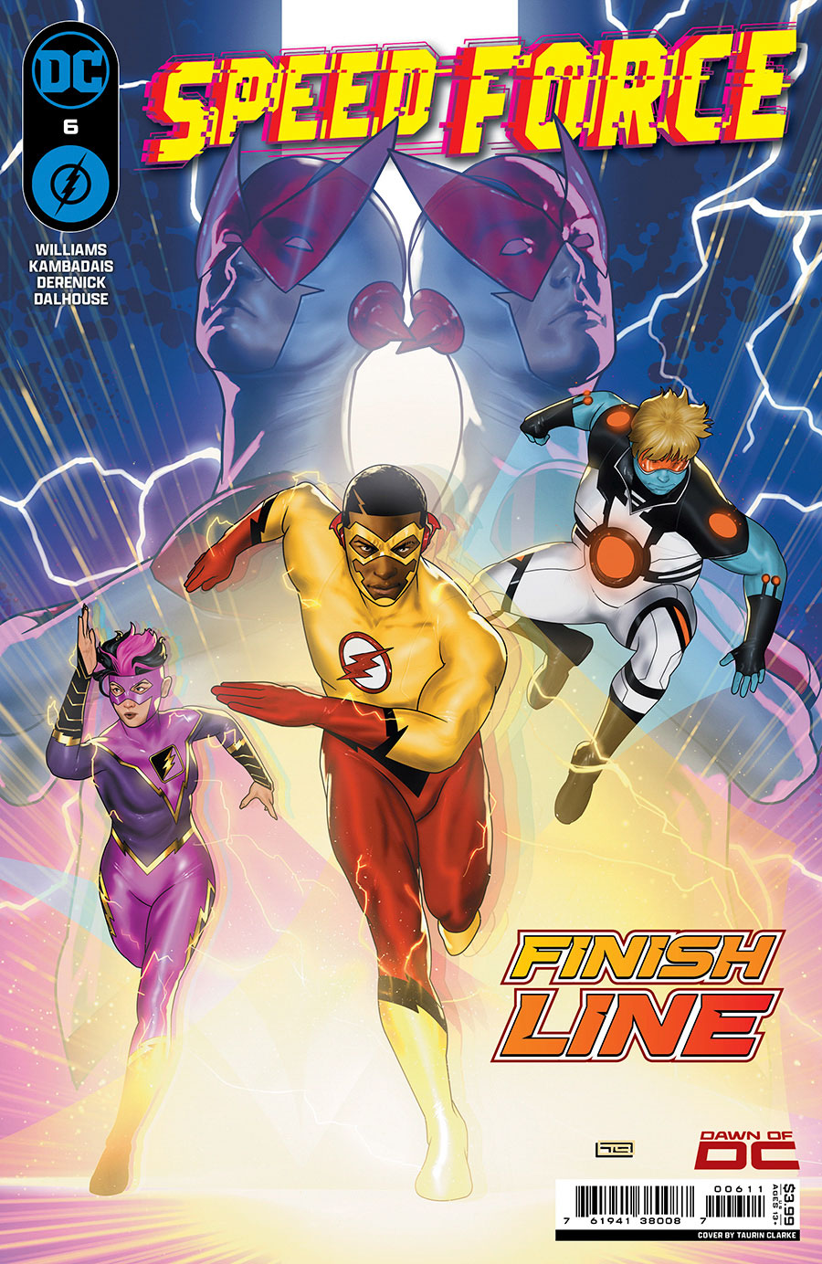 Speed Force #6 Cover A Regular Taurin Clarke Cover