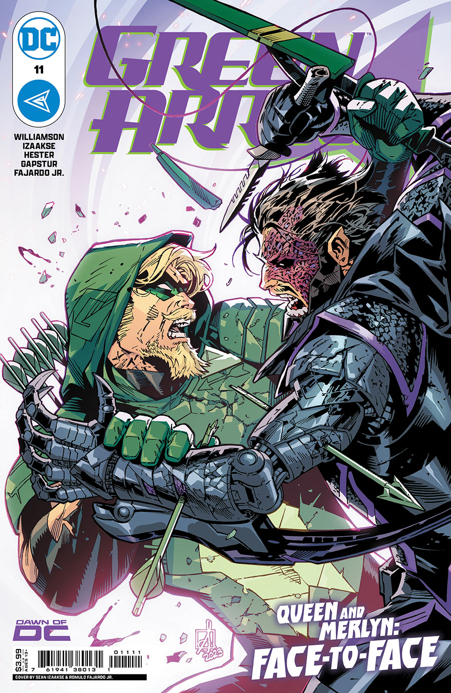 Green Arrow Vol 8 #11 Cover A Regular Sean Izaakse Cover