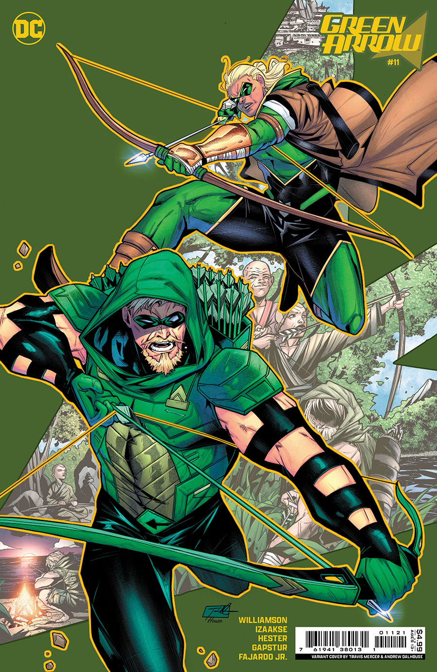 Green Arrow Vol 8 #11 Cover B Variant Travis Mercer Card Stock Cover