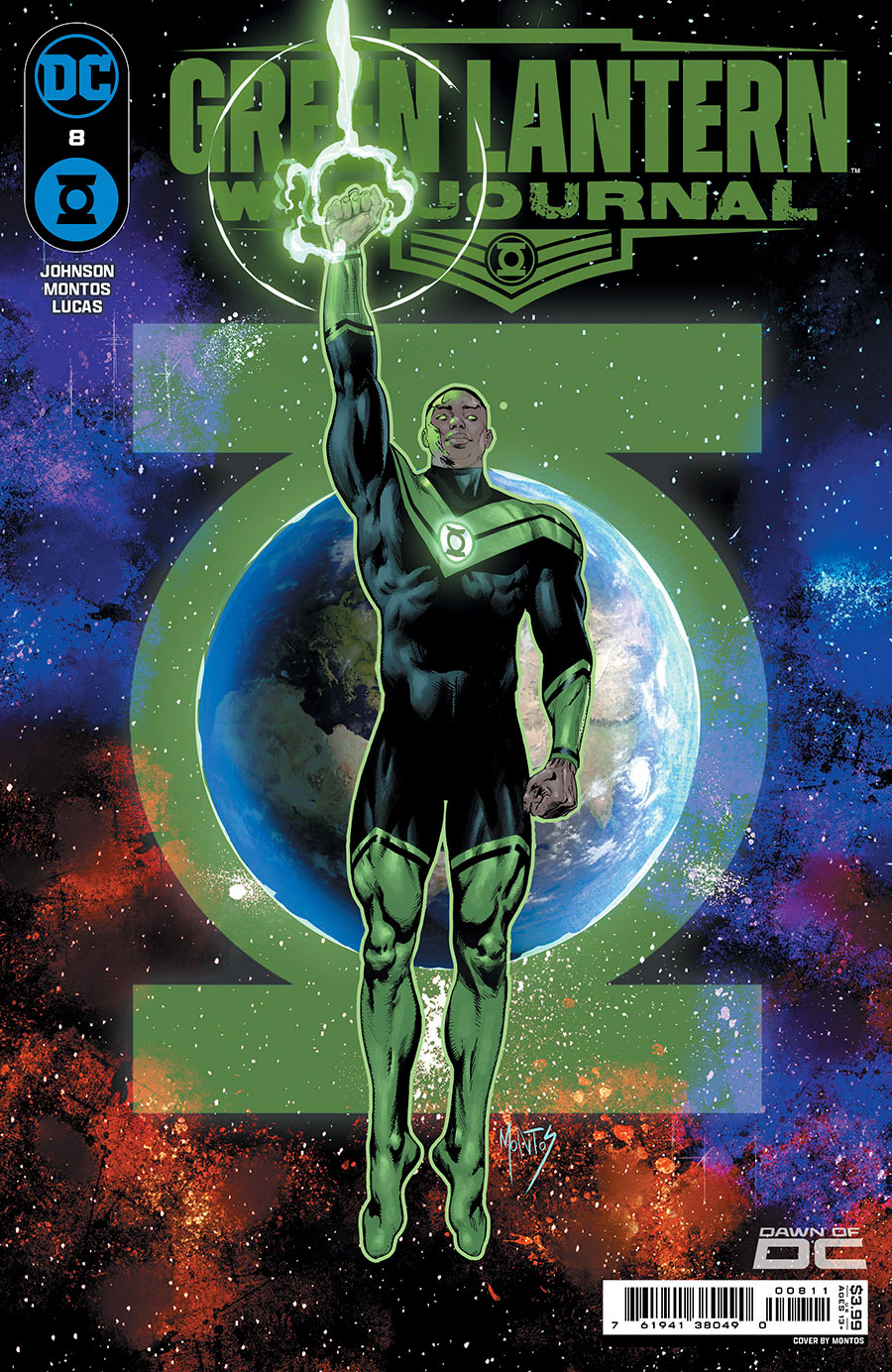 Green Lantern War Journal #8 Cover A Regular Montos Cover