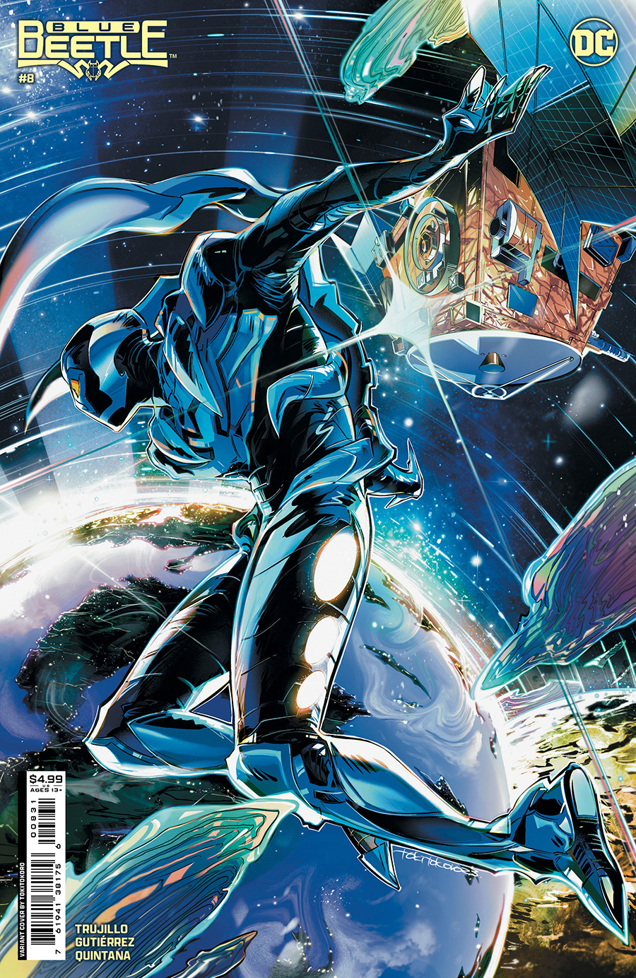 Blue Beetle (DC) Vol 5 #8 Cover B Variant Tokitokoro Card Stock Cover