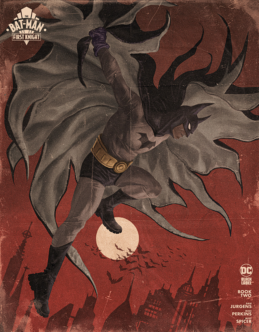 The Bat-Man First Knight #2 Cover B Variant Sebastian Fiumara Cover