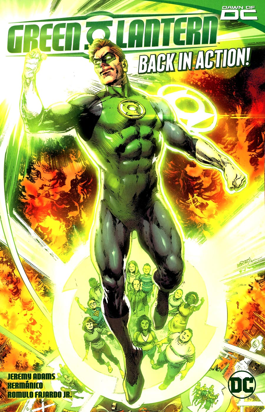 Green Lantern (2023) Vol 1 Back In Action TP Direct Market Exclusive Ivan Reis Variant Cover