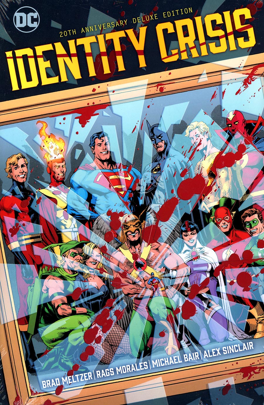 Identity Crisis 20th Anniversary Deluxe Edition HC Direct Market Exclusive Rags Morales Variant Cover