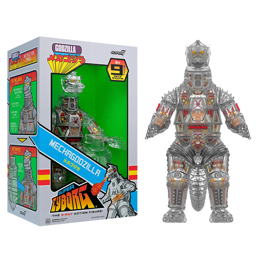 Toho Super Cyborg Mechagodzilla (Clear) Action Figure