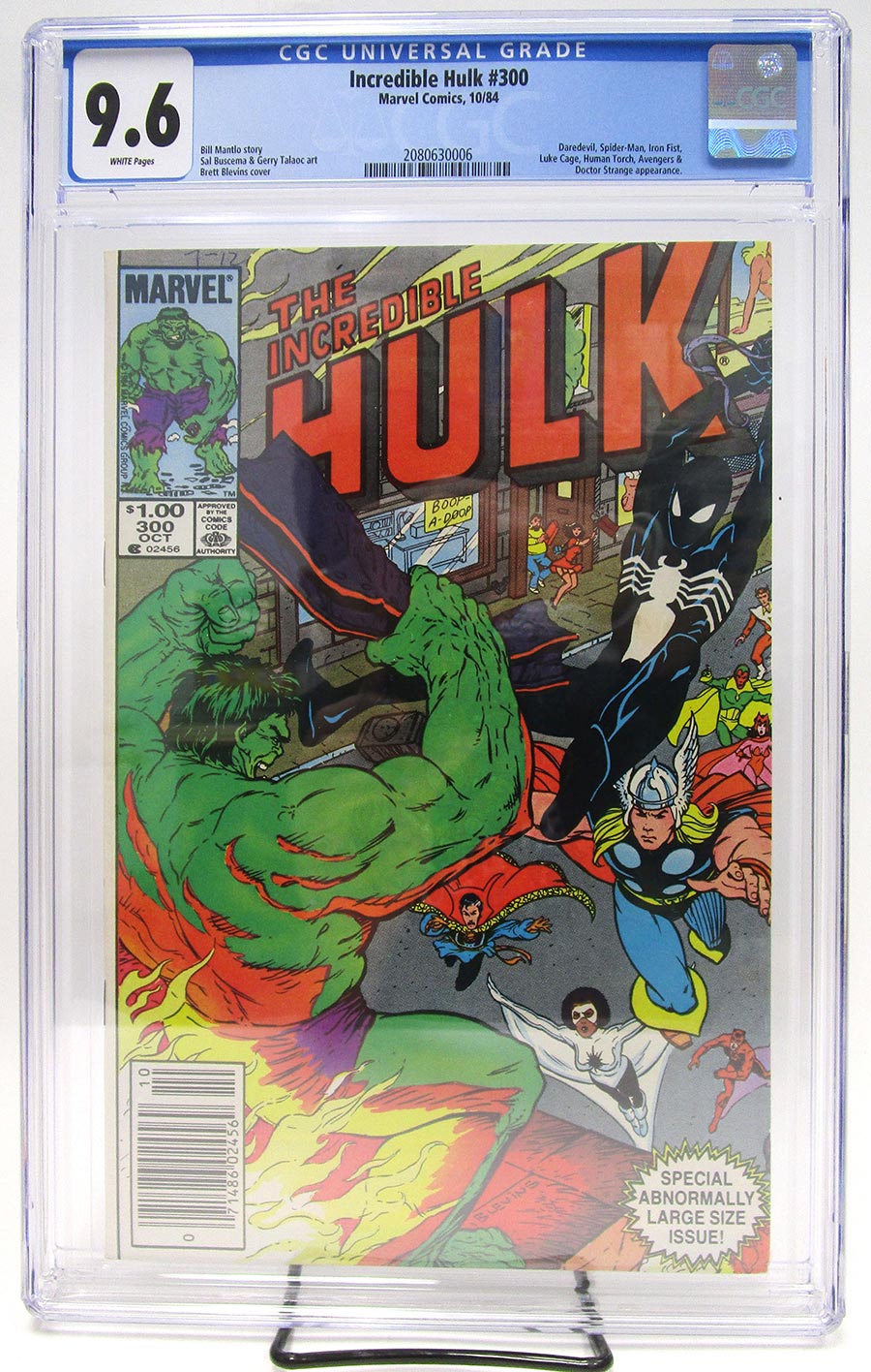 Incredible Hulk #300 Cover B Newsstand CGC 9.6