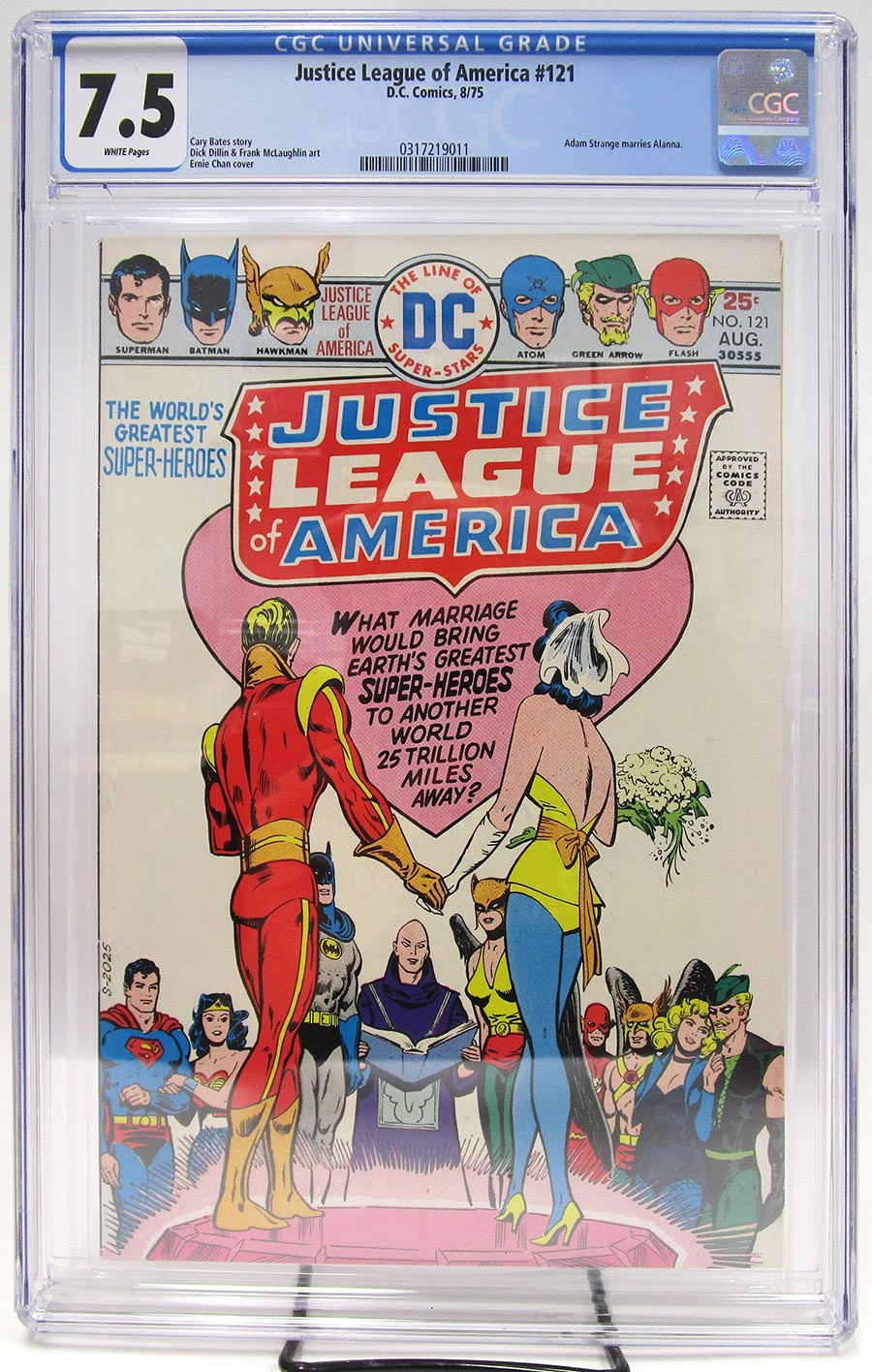 Justice League Of America #121 Cover B CGC 7.5