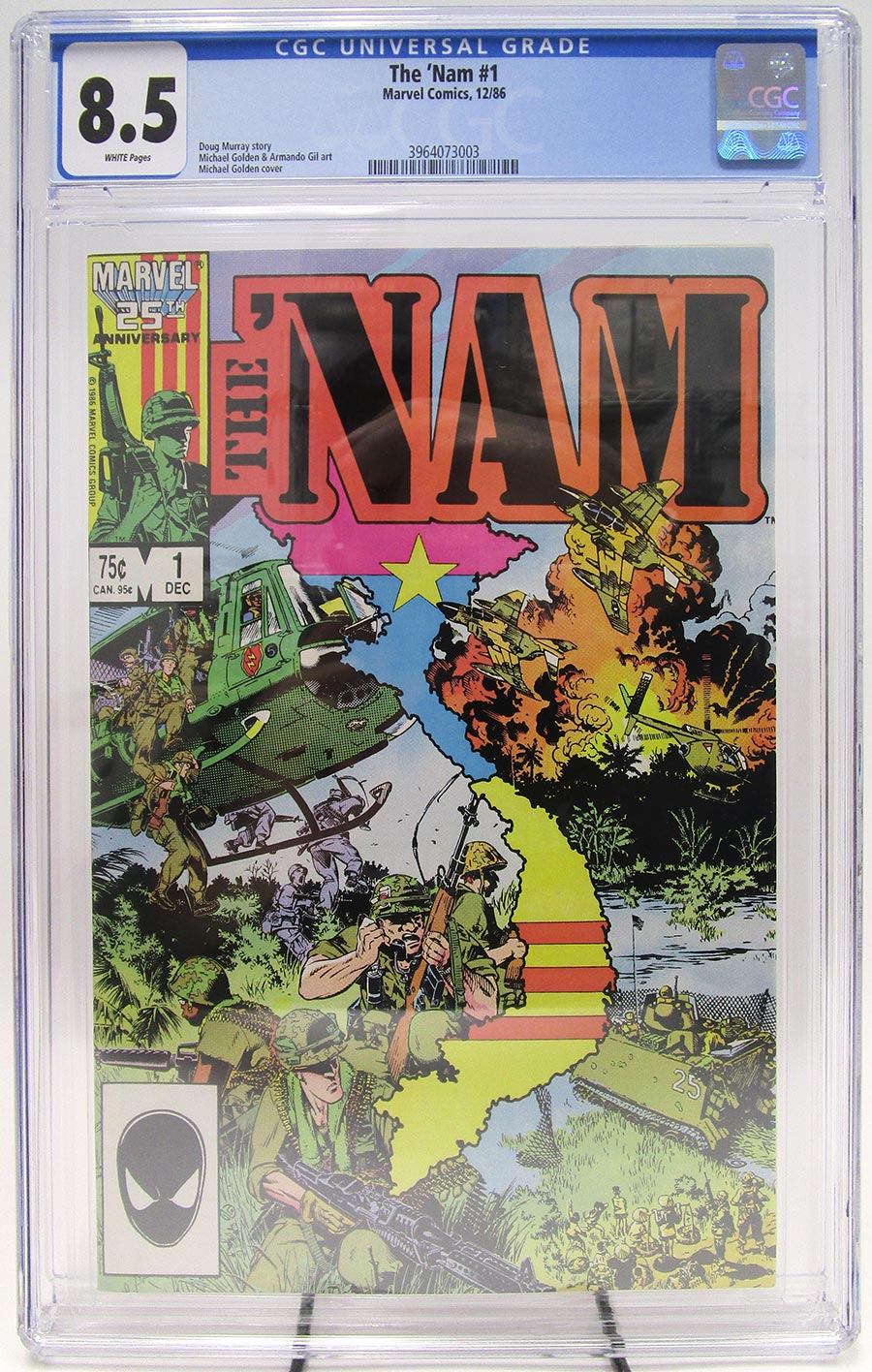 Nam #1 Cover D 1st Ptg CGC 8.5