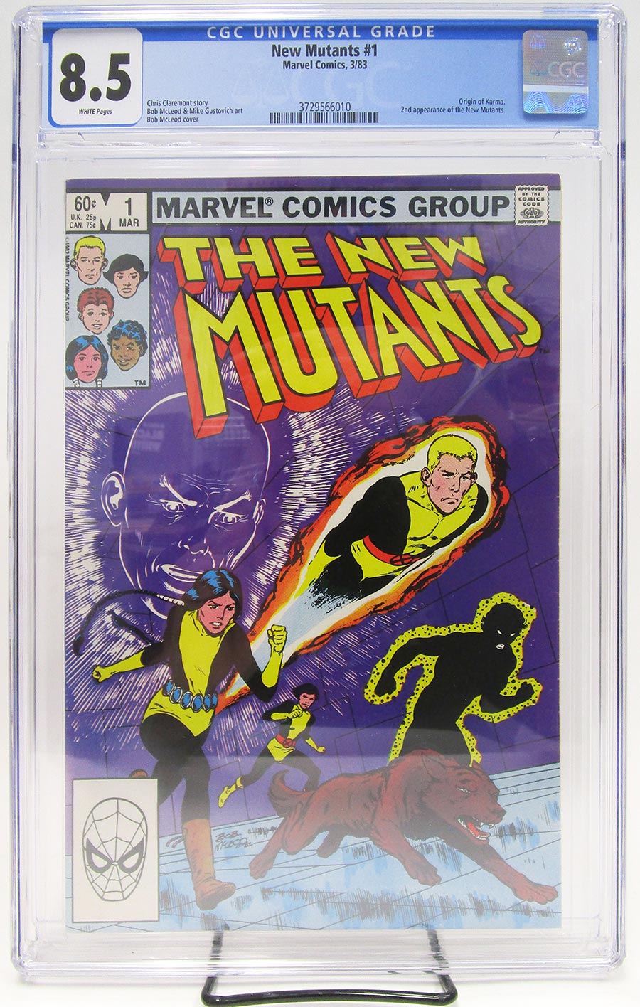 New Mutants #1 Cover B CGC 8.5