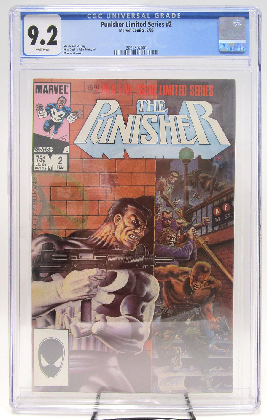Punisher #2 Cover C CGC 9.2