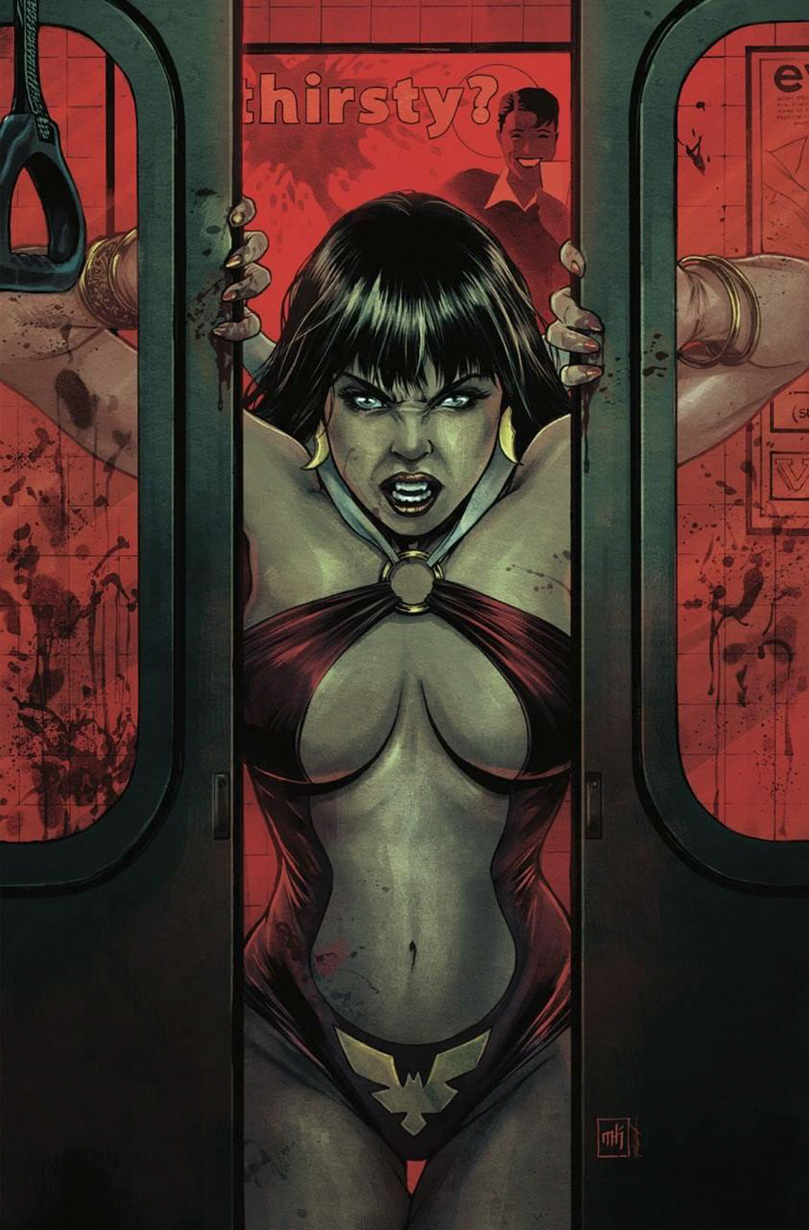 Vampirella Dracula Rage #5 Cover M Incentive Mike Krome Virgin Cover