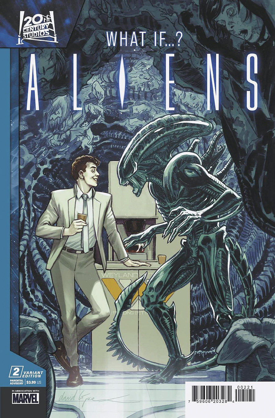 Aliens What If #2 Cover B Variant David Lopez Cover