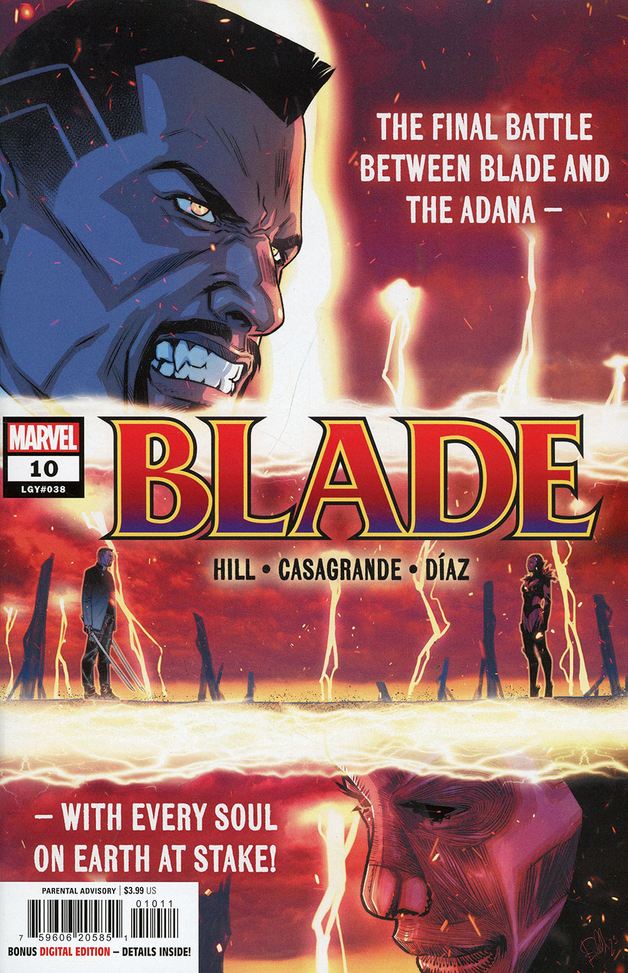 Blade Vol 4 #10 Cover A Regular Elena Casagrande Cover