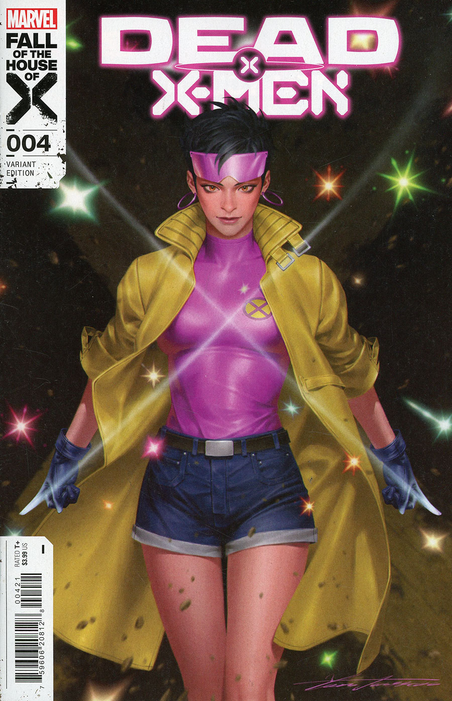 Dead X-Men #4 Cover B Variant Junggeun Yoon Cover (Fall Of The House Of X Tie-In)
