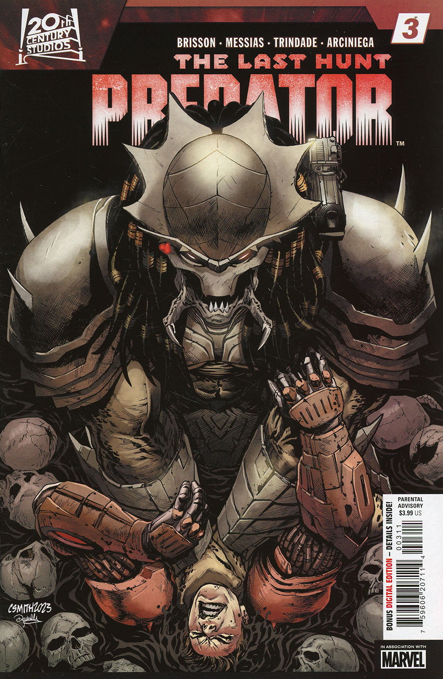 Predator The Last Hunt #3 Cover A Regular Cory Smith Cover