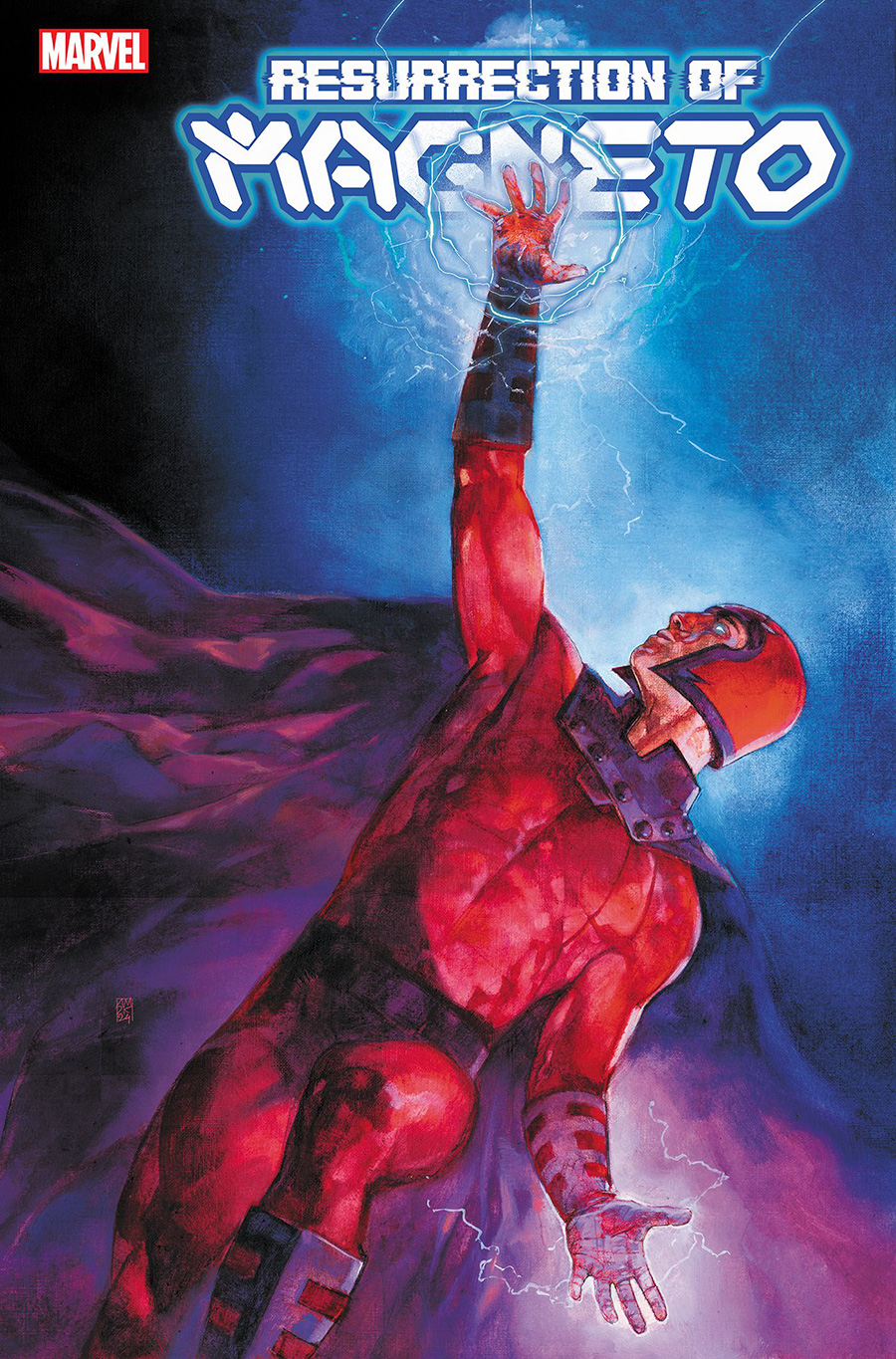 Resurrection Of Magneto #4 Cover B Variant Alex Maleev Cover (Fall Of The House Of X Tie-In)