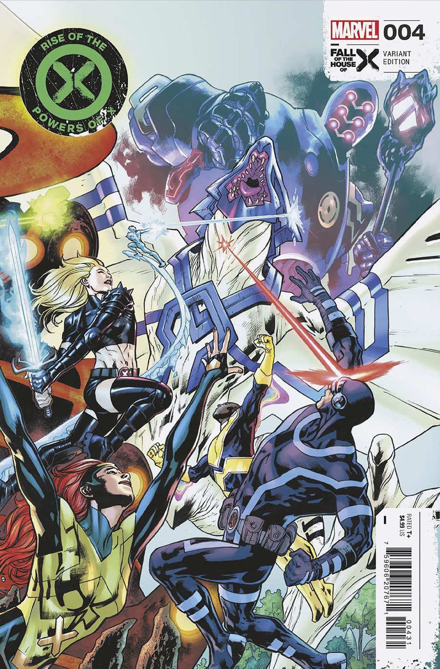 Rise Of The Powers Of X #4 Cover B Variant Bryan Hitch Connecting Cover