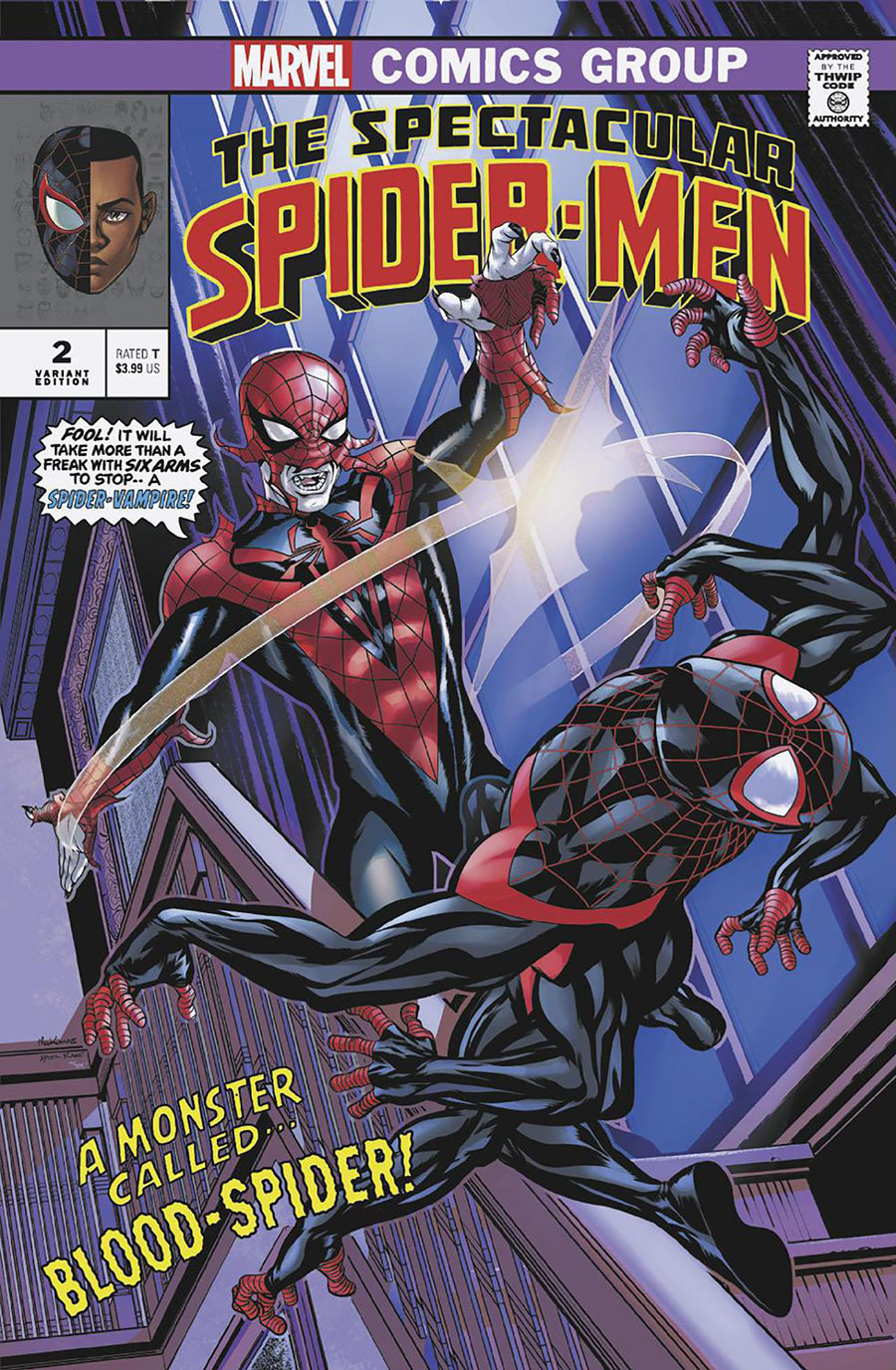 Spectacular Spider-Men #2 Cover B Variant Mike McKone Vampire Cover