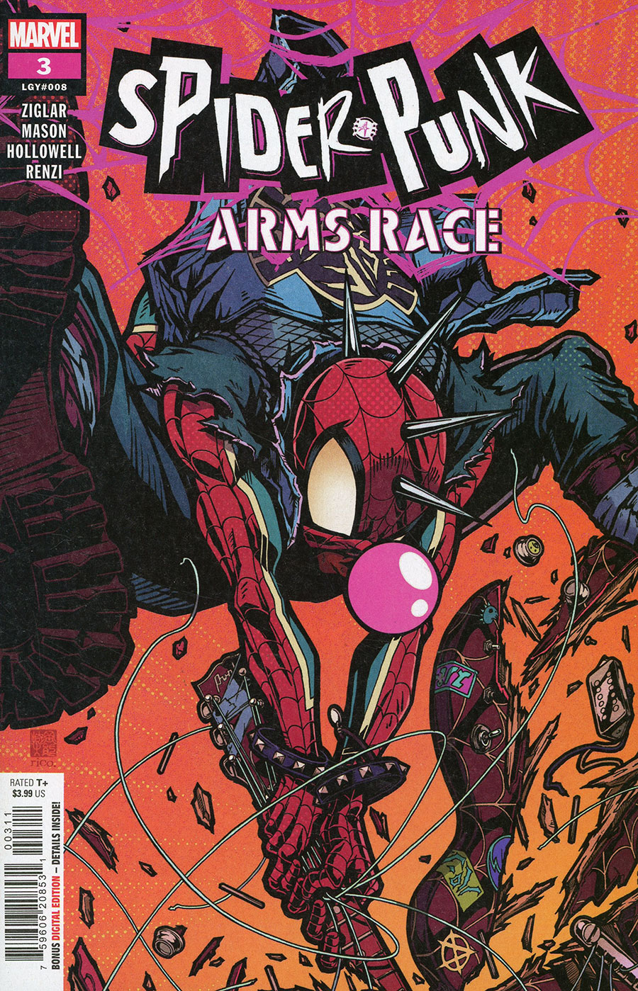 Spider-Punk Arms Race #3 Cover A Regular Takashi Okazaki Cover