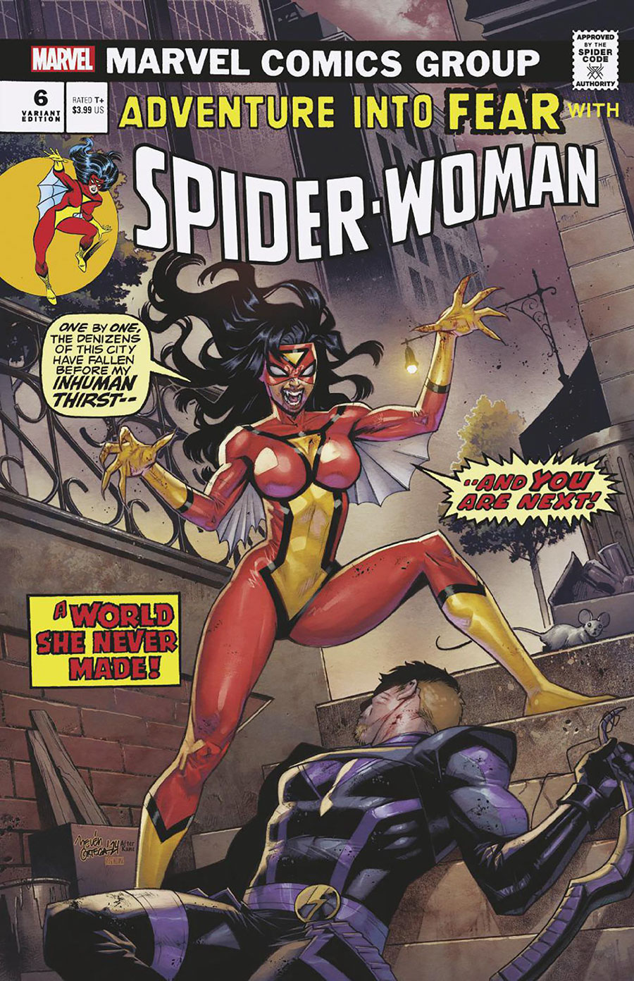 Spider-Woman Vol 8 #6 Cover B Variant Belen Ortega Vampire Cover
