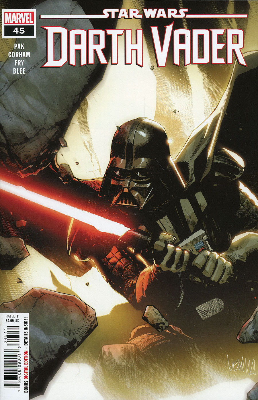 Star Wars Darth Vader #45 Cover A Regular Leinil Francis Yu Cover