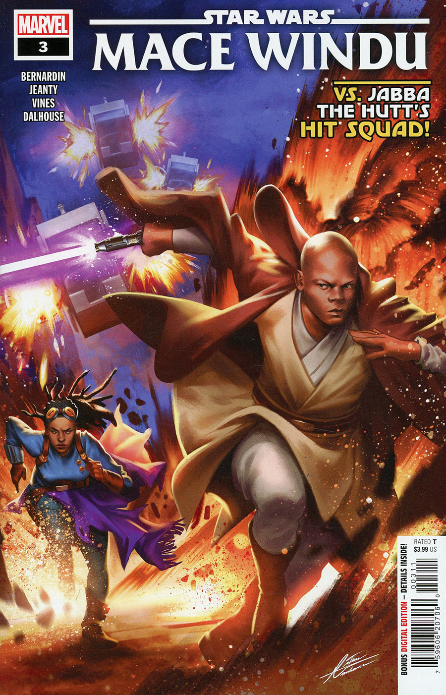 Star Wars Mace Windu #3 Cover A Regular Mateus Manhanini Cover