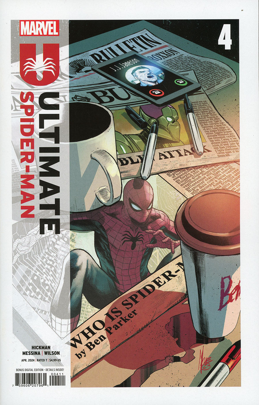 Ultimate Spider-Man Vol 2 #4 Cover A Regular Marco Checchetto Cover