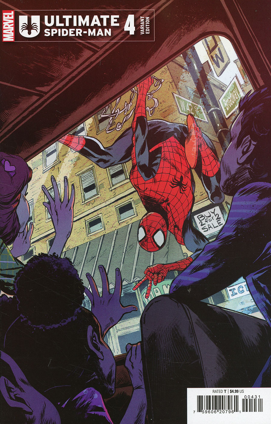 Ultimate Spider-Man Vol 2 #4 Cover C Variant Sanford Greene Cover