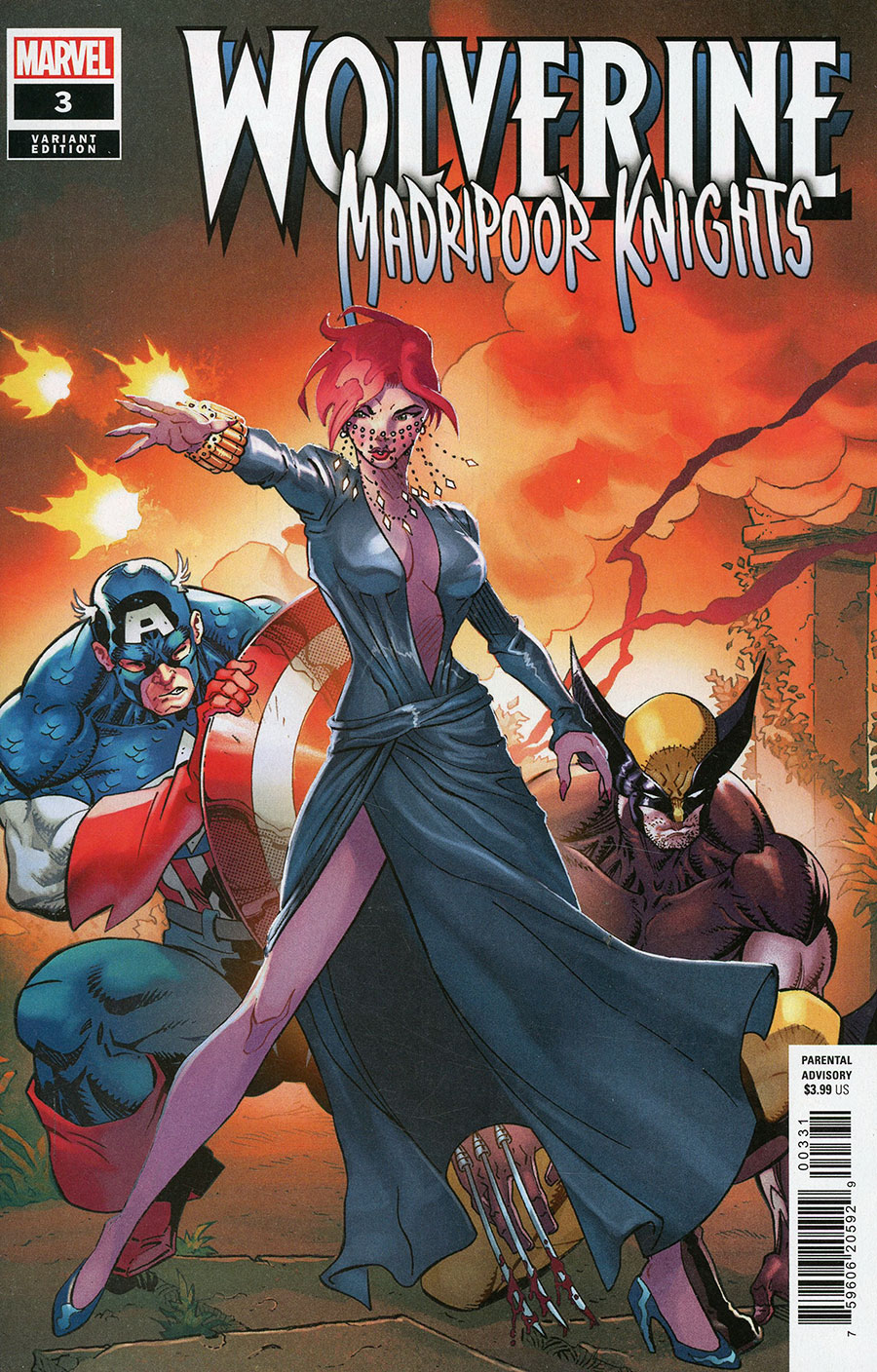 Wolverine Madripoor Knights #3 Cover C Variant Sam De La Rosa Cover