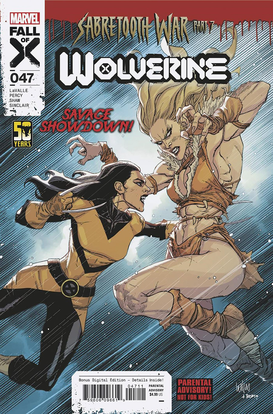 Wolverine Vol 7 #47 Cover A Regular Leinil Francis Yu Cover