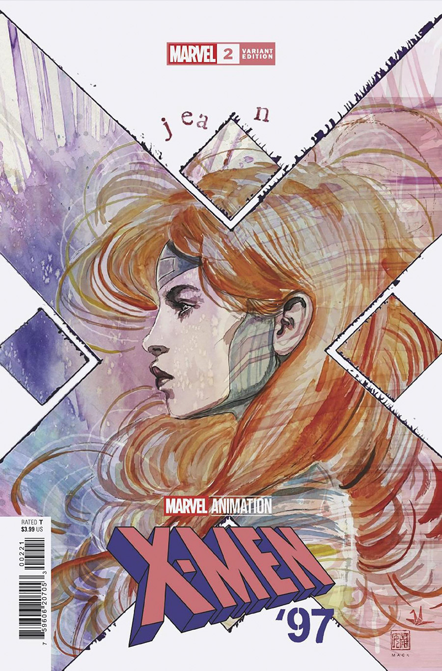 X-Men 97 #2 Cover B Variant David Mack Jean Grey Cover (Limit 1 Per Customer)