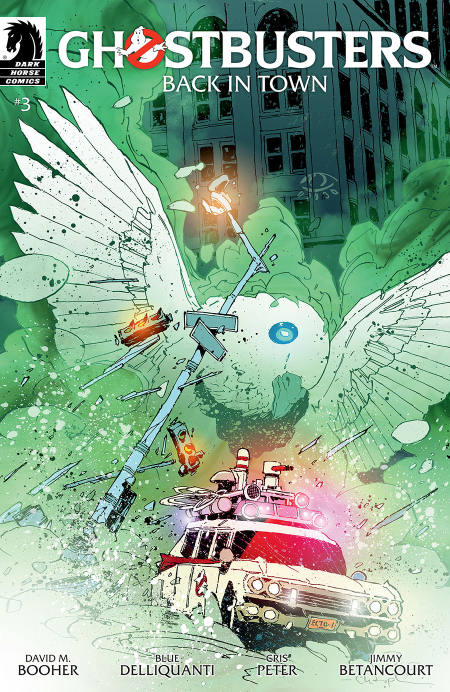 Ghostbusters Back In Town #3 Cover A Regular Christopher Mitten Cover