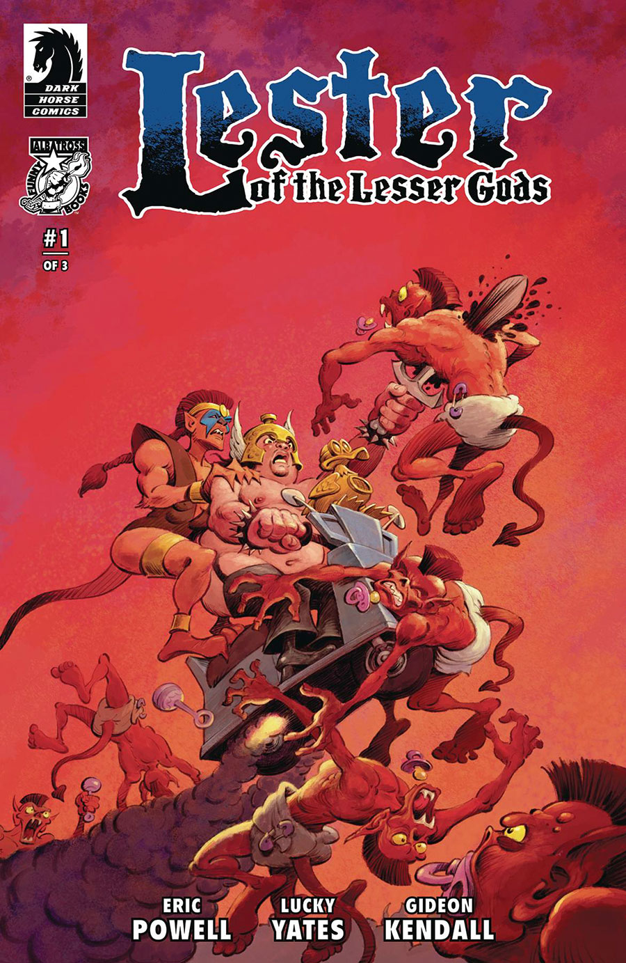 Lester Of The Lesser Gods #1 Cover A Regular Gideon Kendall Cover