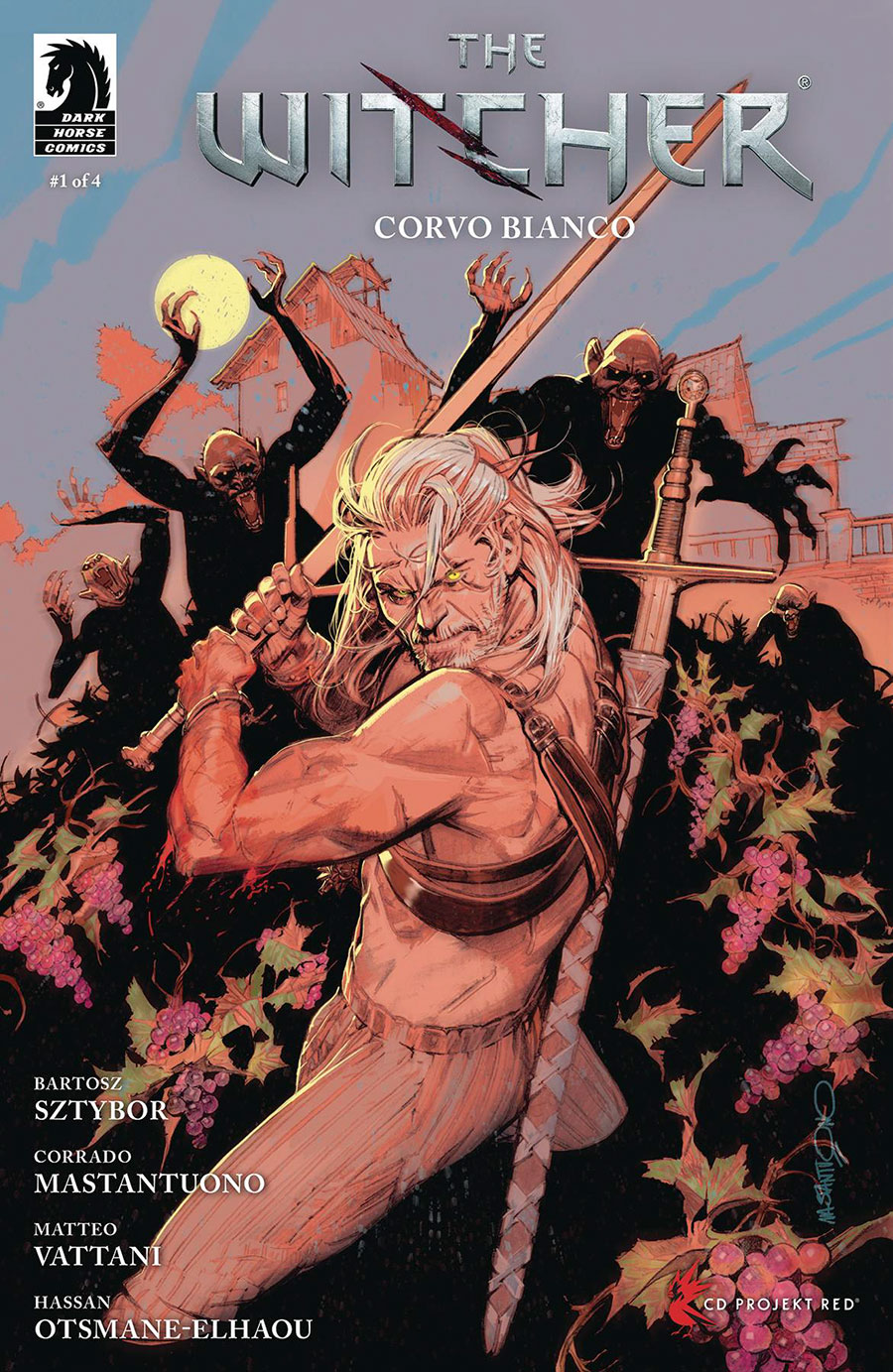 Witcher Corvo Bianco #1 Cover A Regular Corrado Mastantuono Cover