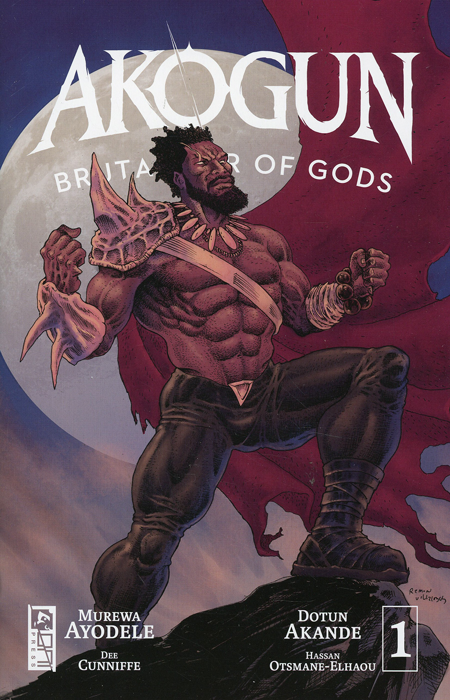 Akogun Brutalizer Of Gods #1 Cover B Variant Ramon Villalobos Cover