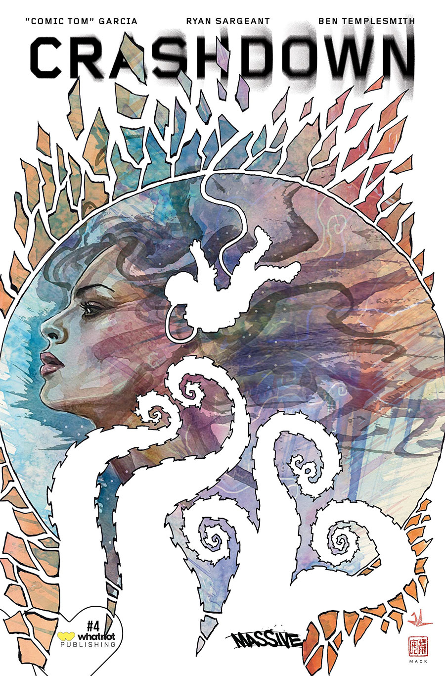 Crashdown #4 Cover B Variant David Mack Cover