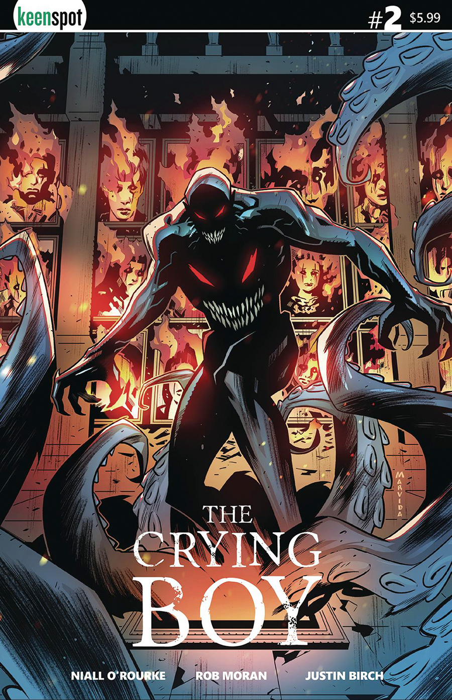 Crying Boy #2 Cover A Regular Mark Marvida Cover