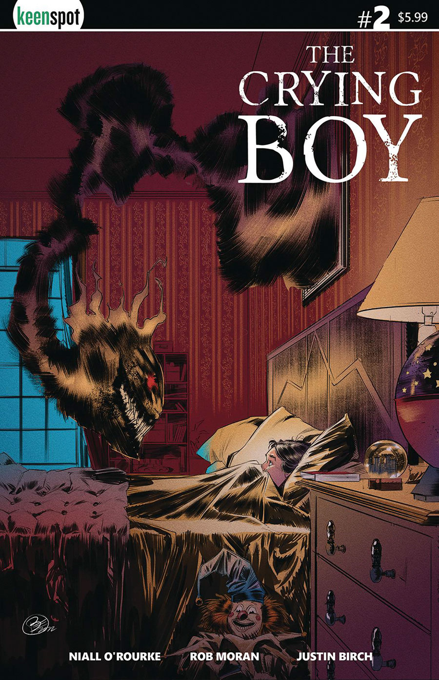 Crying Boy #2 Cover B Variant Ermitis Blanco Cover