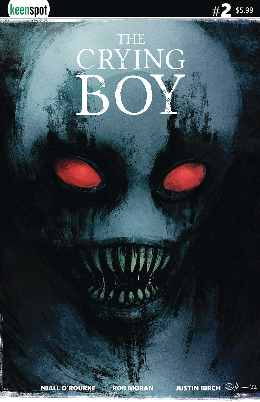 Crying Boy #2 Cover C Variant Matt Soffe Cover
