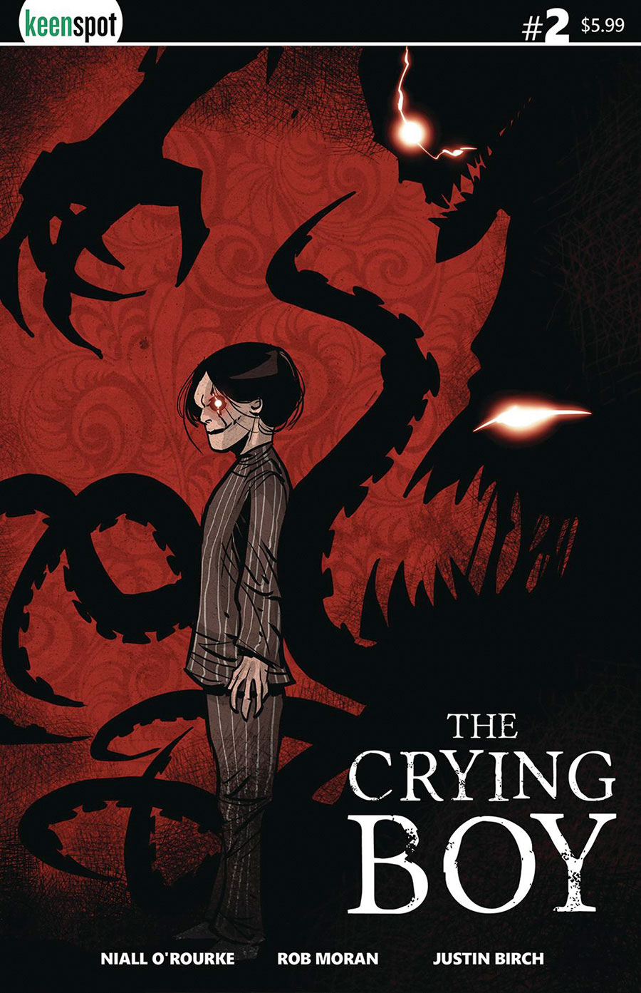 Crying Boy #2 Cover D Variant Etienne Derepentigny Cover