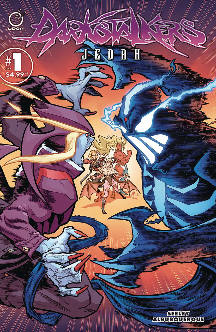 Darkstalkers Jedah #1 (One Shot) Cover B Variant Alberto Alburquerque Cover