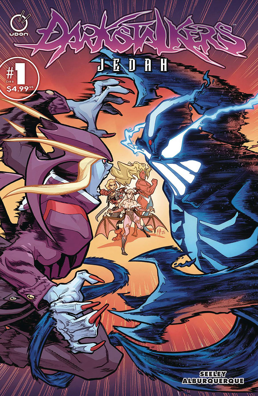 Darkstalkers Jedah #1 (One Shot) Cover B Variant Alberto Alburquerque Cover