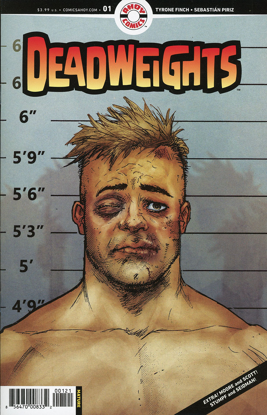 Deadweights #1 Cover B Variant Richard Pace Cover