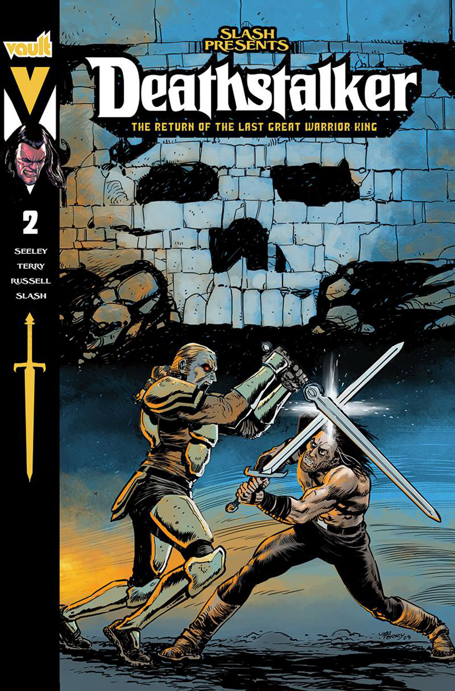 Slash Presents Deathstalker The Return Of The Last Great Warrior King #2 Cover B Variant Jim Terry Premium Cover