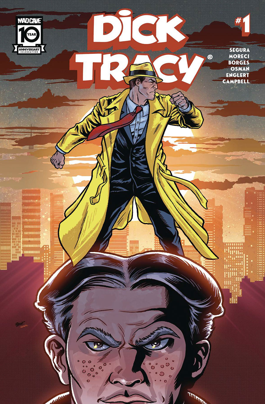 Dick Tracy (Mad Cave Studios) #1 Cover B Variant Brent Schoonover & Nick Filardi Cover