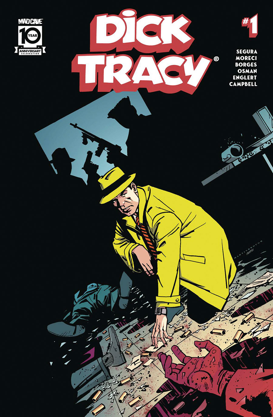Dick Tracy (Mad Cave Studios) #1 Cover C Variant Shawn Martinbrough & Chris Sotomayor Cover