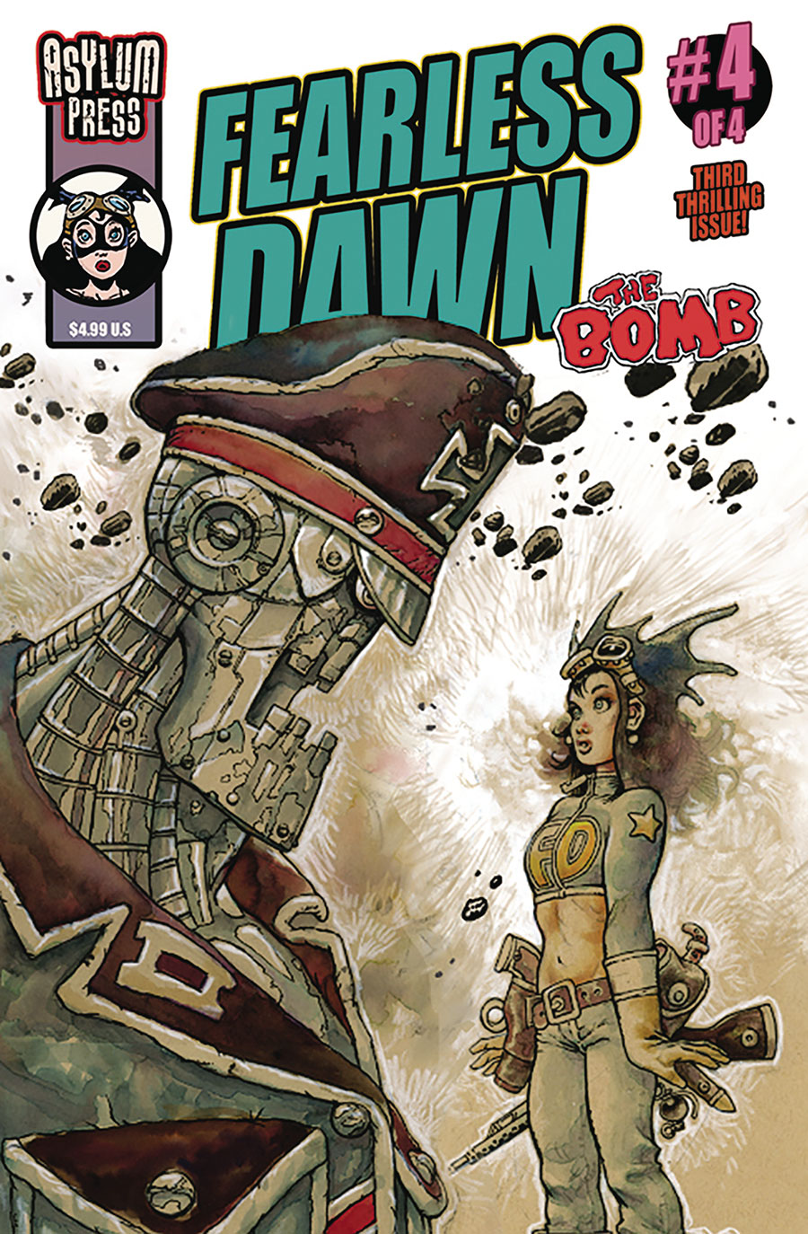 Fearless Dawn The Bomb #4 Cover A Regular Steve Mannion Cover