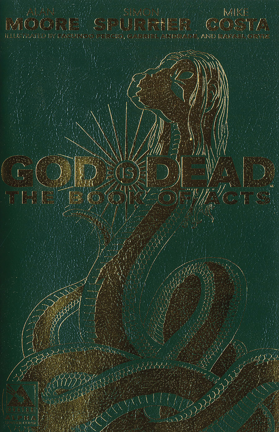 God Is Dead Book Of Acts Alpha Cover I Glycon Emerald Leather Cover